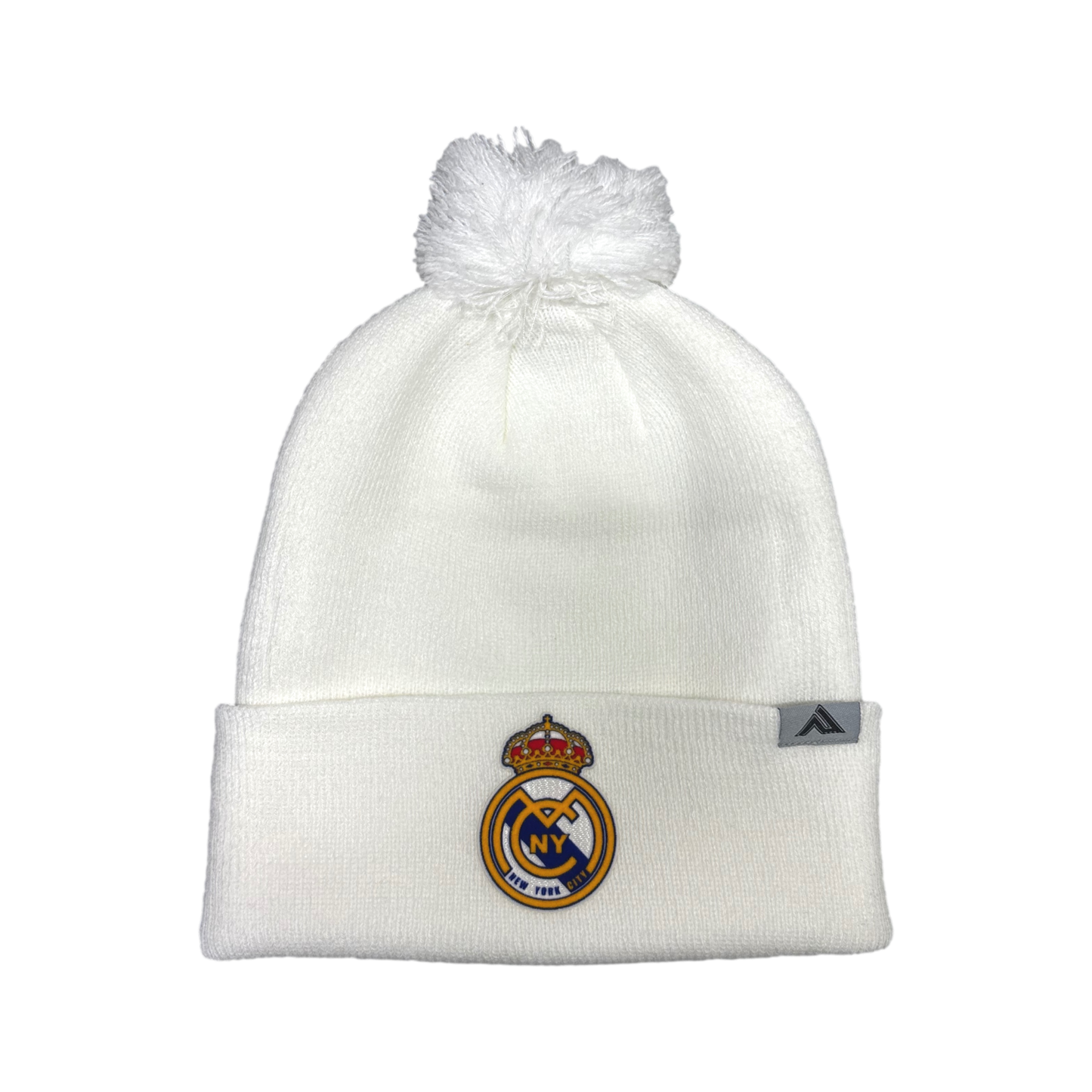 Madridistas NYC Knit Pom-Pom Beanie